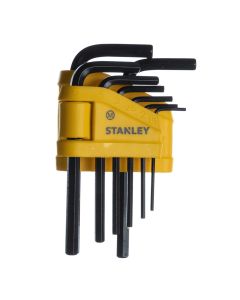 Hexagonal Key, Stanley, 8 Pc, 1.5, 2, 2.5, 3, 4, 5, 5, 5.5, 6 mm