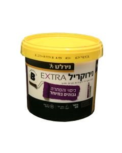 Acrylic paint Nirocryl Super 1 L Base B digested with 10% water and covers 13m2/ L in 2 coats
