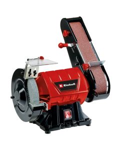 Stationary belt Grinder, Einhell, ΤC-US 350, 350 W, 2980 rpm, stone 150 x 12.7 mm, paper 686 x 50 mm