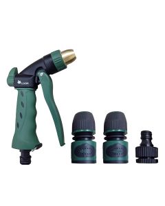 Spraying gun with connectors, Jardin Natura, metal tip, 4 pc