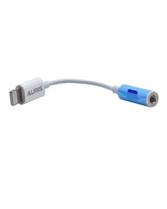 Headphone adapter, Auris, TA-02, AUX-Lightning, 10 cm