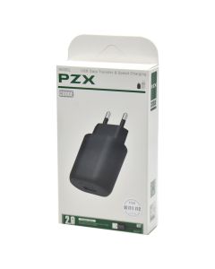 Kokë karikuesi, PZX, C800E, 2.0 A, hyrje USB, ngjyrë e zezë