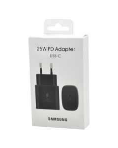Charger head, Samsung, 25W, Type-C input, black color