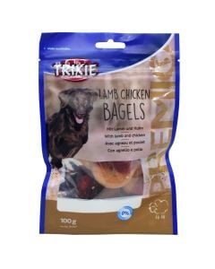Snack food, Trixie, Chicken Bagels, 31707, for dogs, 100 gr