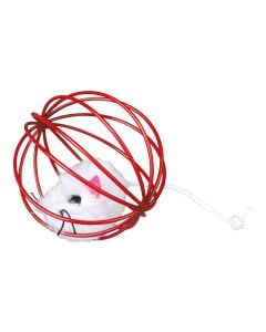 Lder per cat, in ball shape, Trixie, 4115, Ø6 cm