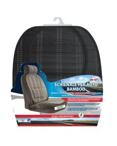 Car seat cushion, "oto TOP", bamboo, universal, black