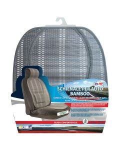 Car seat cushion, "oto TOP", bamboo, universal, grey