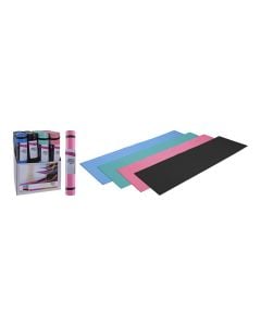 Yoga mats, 180 x 60 cm, 40 mm, mixed colors