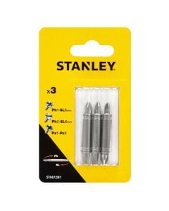 Screwdriver set, Stanley, PZ1, SL5, PH2, SL6, PZ1, PZ2