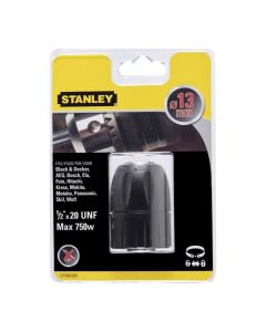 Self-tightening mandrino, Stanley, 13 mm, 1/2 ªx 20 UNF