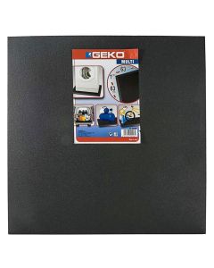 Anti-slip base, Geko, 63 x 63 cm, black color