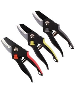 Pruning shears, Kinzo, 20 cm, with plastic handles