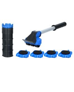 Set for transporting furniture, 1 lever + 4 legs, 300 kg per leg