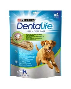Ushqim dental per qen, Friskies, 142 g, per mase trupore te madhe