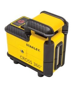 Laser Levels, Stanley, 360⁰, 20 m, + / - 4mm / 10 m, +/- 4 °, IP50, base 1/4 ª, 4xAA battery