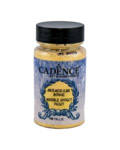 Acrylic paint, Cadence, Marble effect, 90 ml, gold, marble effect