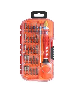 Set of screwdrivers with small tips, Sunshine, 27 pieces, Ihone 0.8, 1.2 mm, PH 1.2, 1.5, 2 mm, SL 1.5, 2, 3 mm, T1, 2, 3, 4, 5, 6, Y2, U2. 6, HEX 2.5, 3, 3.5, 4, 4.5, 5, 5.5 mm, triangular head