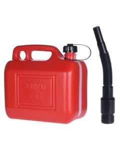 Bidon karburanti, 5 L, me nivel dhe zgjatues