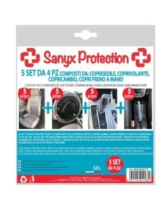 Set for protection of the interior of the car, Oto Top, 5 x 4 pieces