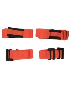 Cargo straps, Kinzo, 2 straps, 280 x 4.5 x 0.5 cm