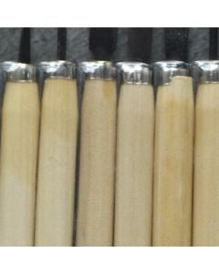 Carving chisel set, 12 pieces, wooden tail