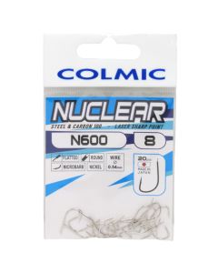 Fishing hooks, Colmic, N600, N.02, 20 pieces