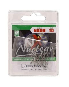 Fishing hooks, Colmic, N600, N.10, 20 pieces