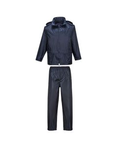 Rain suit, Portwest, Size L, blue color, professional