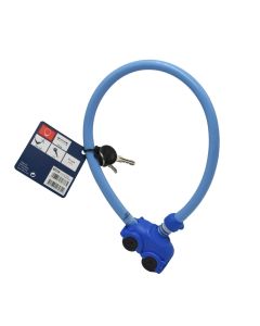 Lock for bicycles, Abus, 0203, 500 cm, Ø 4 mm, security level 1