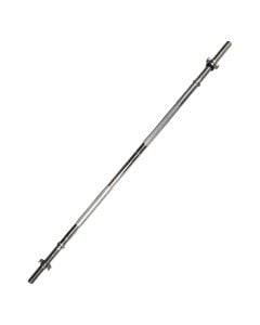 Barbell bar, Try&Do, 5.5 kg, diameter 28 mm, 120 cm, threaded stop