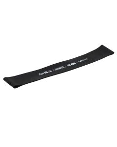 Resistance band for fitness exercises, Amila, Small Loop Band, Ultimate, W1.2 mm, 10 kg, black