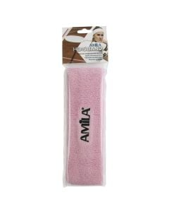 Forehead towel bandage, Amila, pink color