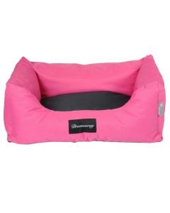 Bed for animals, Fabotex, Boston, 80 x 62 x 22 cm, pink color