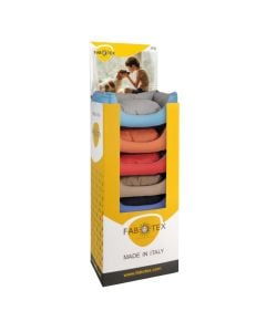 Bed for animals, Fabotex, Boston, 60 x 40 x 22 cm, mixed colors