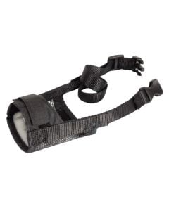 Protective mask for dogs, Camon, XL, (Giant Schnauzer, Labrador, Golden Retriever, Pastore Tedesco), textile, black color
