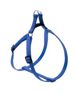 Dog harness, Camon, 25 mm x 120 cm, blue color