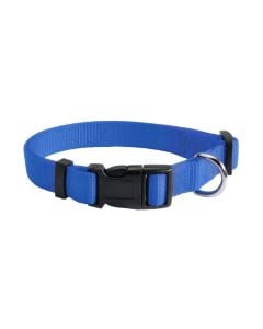 Dog collar, Camon, 15 mm x 25-35 cm, blue color