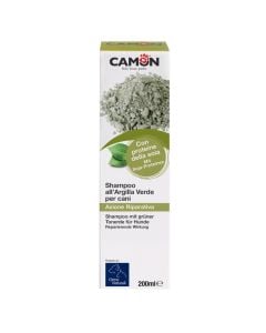 Natural shampoo for dogs and cats, Camon, Clay, 200 ml, with soy protein