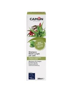 Natural shampoo for dogs and cats, Camon, Castor oil and Aloe, 200 ml, for long hair