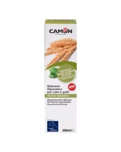 Natural shampoo for dogs and cats, Camon, grain and herbal oil, 200 ml, for reconditioning