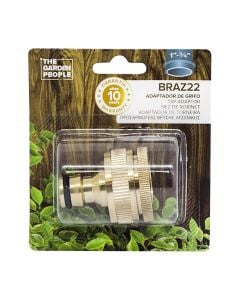 Brass Click Adapter, Natrain, F 1-3/4"