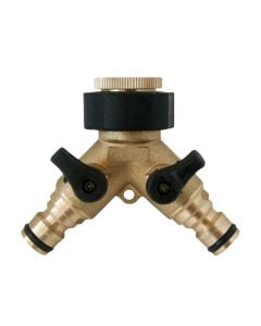 Distributor bronzi me dy dalje, Natrain, 3/4", me lidhje me klik
