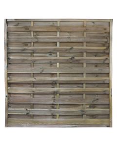 Treated wooden panel, 120x180 cm, frame thickness 45x45 mm, natural color