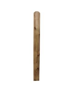 Treated wooden post, 1.6 x 90 x 100 cm, natural color