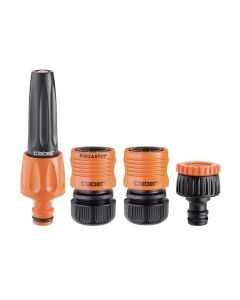Set of blasting guns and accessories, Claber, 1/2ª, click coupling