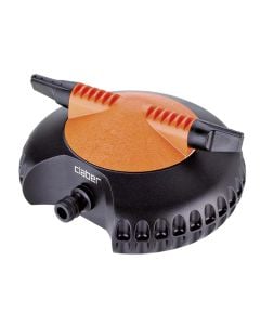 Stationary sprinkler, Claber, 113 m2 coverage surface, click connector