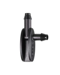 Elbow for spray pipes, Claber, 1/4ª (4 - 6 mm)