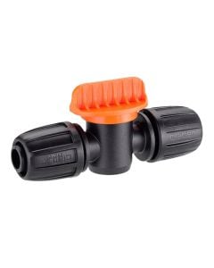 Coupler in series for spray pipe, Claber, 1/2ª, with tap
