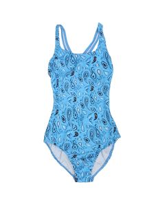 Swimwear for women, 4U Sports, size 36, turquoise with motifs