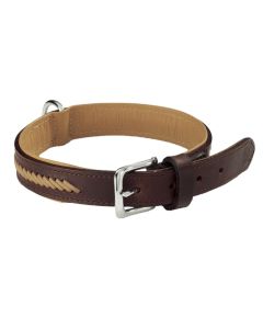 Dog collar, Camon, 18 x 450 mm, leather
